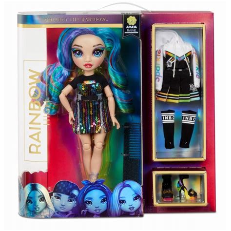 Lalka Pastel Rainbow Amaya Raine Fashion Doll Seria 2 Rainbow High