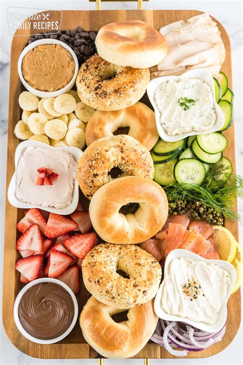 Brunch Charcuterie Board The Best Bagel Board With Toppings
