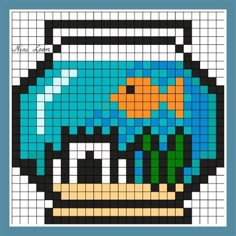 Drawing pixel art is easier than ever while using pixilart. Nini Loom / Loisirs Créatifs - Page 36 | hamma | Pinterest ...
