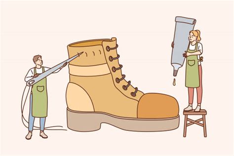Shoe Cobbler Tools Cartoon Illustrations Royalty Free Vector Graphics And Clip Art Istock