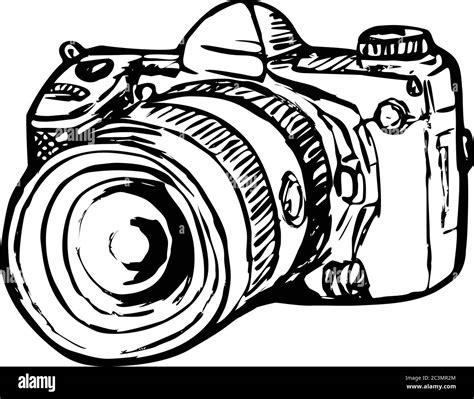 Camera Lens Drawing Collection By Circle Line Art School Ageru