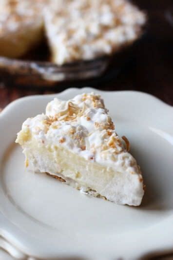 White Chocolate Coconut Cream Pie Oh Sweet Basil Recipe Coconut