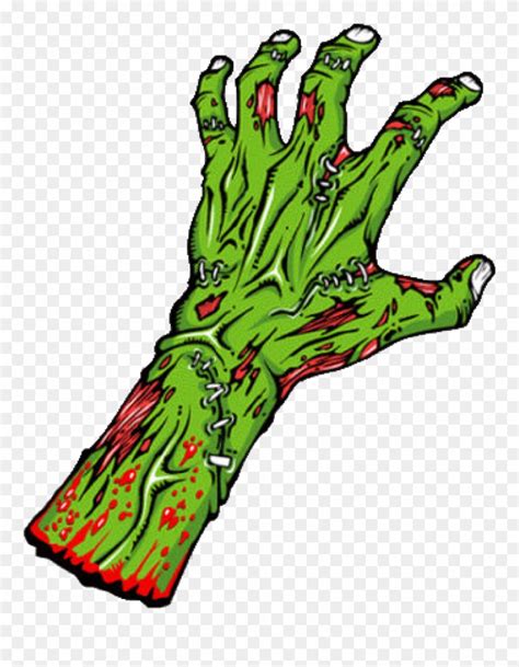 Zombie Hand Clip Art