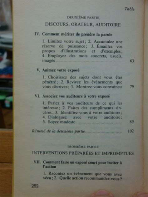 Comment Parler En Public Carnegie Dale De Dale Carnegie édité Par