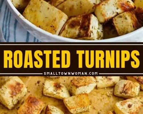 Roasted Turnips Small Town Woman