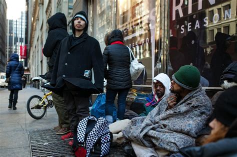 as temperatures plunge call to keep new york s homeless off streets has little impact the new