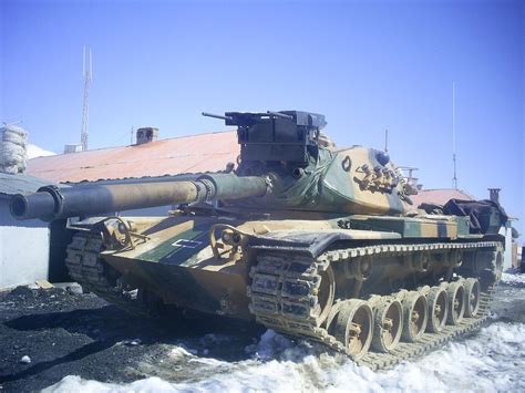 Turkish M60 Mbt With Twin Machine Gun Rtanks