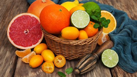 Different Types Of Citrus Fruits