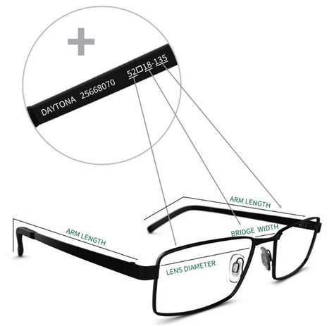 Glasses Frame Size Guide Maxvision