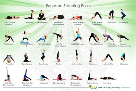 Standing Yoga Poses For Beginners Visual Ly