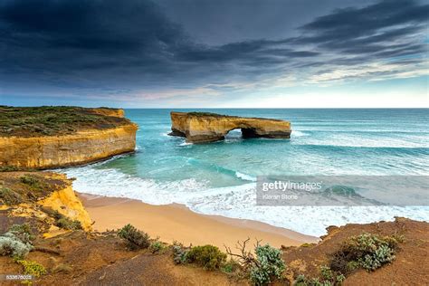 Eroded Coastal Rock Formation In Ocean High Res Stock Photo Getty Images