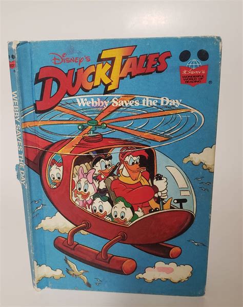 Ducktales Webby Saves The Day Disneys Wonderful World Of Etsy Uk
