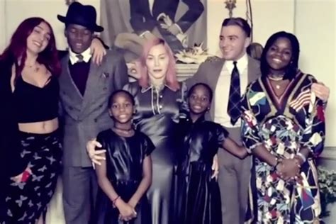Madonna Shares Rare Holiday Video Of Her Six Children