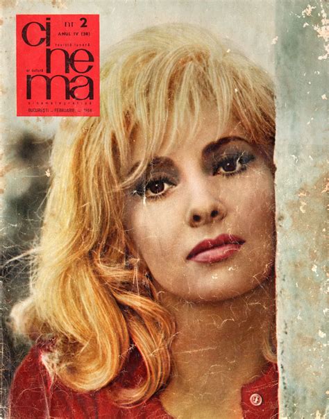 Italian Actress Gina Lollobrigida Front Cover Of Cinema Magazine February Socialist