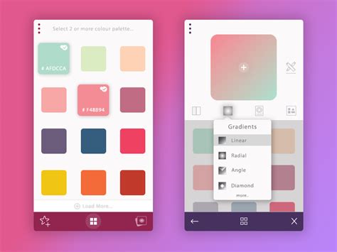 Color Scheme For App Design Savannah Owilson