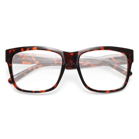 Harold Unisex Clear Horn Rimmed Glasses Cosmiceyewear