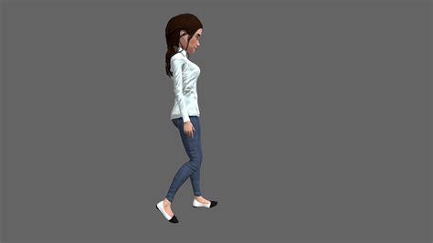 walk animation download free 3d model by dustyneon3d [73ed5c6] sketchfab