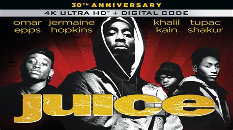 1992 Film Juice With Tupac Shakur On 4k In January Highdefdiscnews