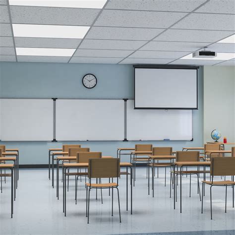 school classroom interior 3d model 3d model 99 max obj fbx free3d