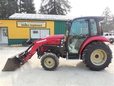 Yanmar Yt359c Enclosed Cab Tractor 589 Hp Diesel Engine 4wd