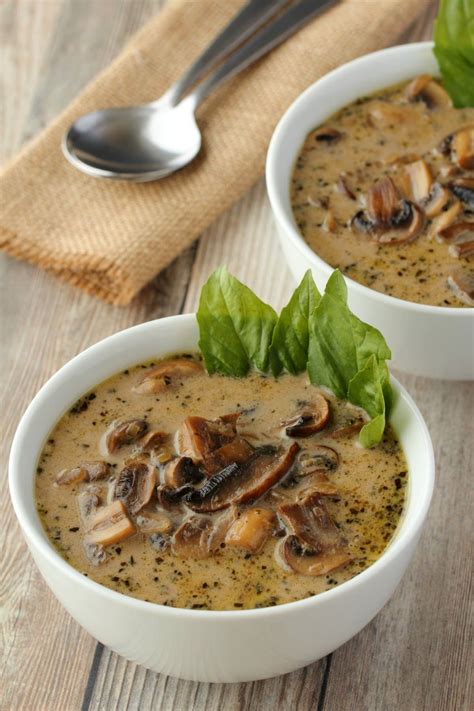 Vegan Mushroom Soup - Loving It Vegan
