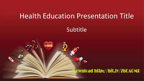 Download Free Health Education PPT For General Medical Presentation Slides Free PowerPoint