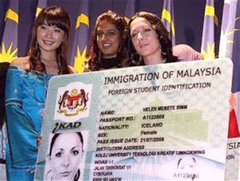He said the ministry would not compromise with any quarters who had directly or indirectly. Visit Malaysia: Immigration Dept issues I-Kad for Foreigners