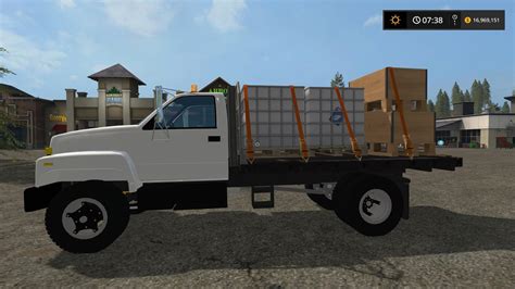 Gmc Topkick Flatbed V10 Fs17 Farming Simulator 17 2017 Mod