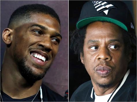 heavyweight champion anthony joshua thought jay z was going to bust his head after he asked