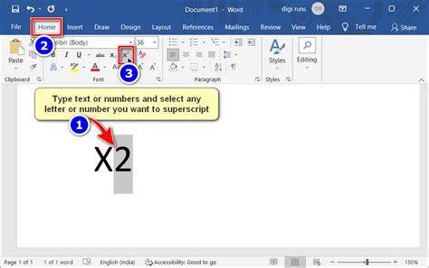 How To Subscript And Superscript In Ms Word 22