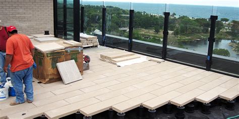 bison paver supports green roof solutions hardscapes