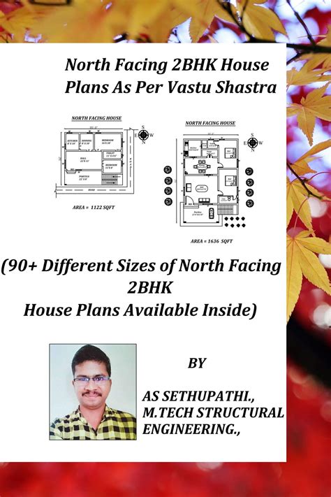 Buy North Facing 2 Bhk House Plans As Per Vastu Shastra 90 Different