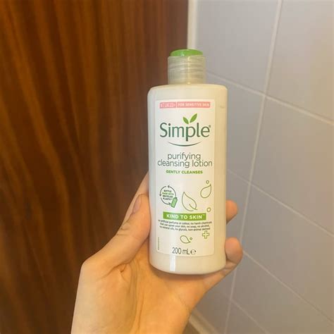 Simple Purifying Cleansing Lotion Review Abillion