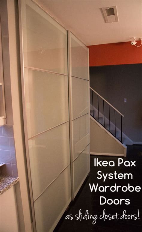 Complete your closet with ikea's durable pax closet sliding doors offered a wide selection of colors, styles, and sizes to make your wardrobe changes easier. Using Ikea Pax Wardrobe System Doors as Sliding Closet ...