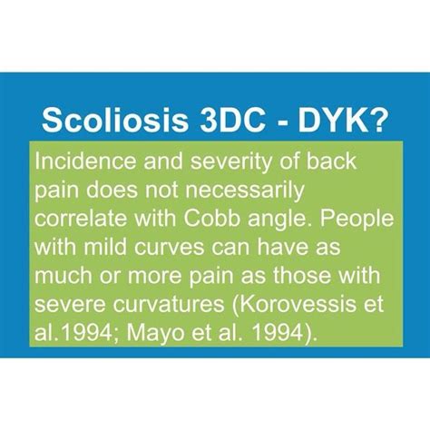 What causes pain in scoliosis? Pin on Scoliosis