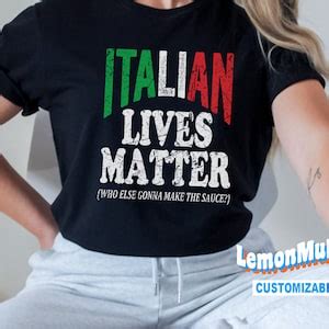 Italian Lives Matter Shirt Funny Italian Gift Vintage Italian Shirt