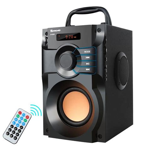 Portable Bluetooth Speaker 10w Subwoofer Heavy Bass Wireless Outdoor Speaker Mp3 Player Line In