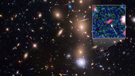 Nasa Space Telescopes See Magnified Image Of Faintest Galaxy From Early