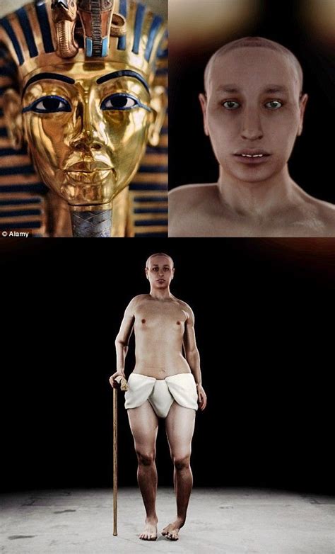 She Who Loves The Rain — The Real Face Of King Tut Pharaoh Had Girlish Ancient Egyptian