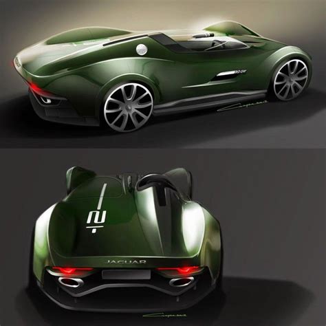 Jaguar Streamline Concept Design Sketches By David Gayon Concept Cars