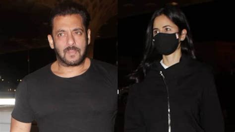 Salman Khan And Katrina Kaif Head To Russia For Tiger 3 Shoot Greet Paparazzi At Airport