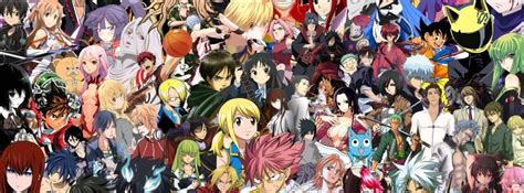 Anime Mix Crossover Facebook Cover Facebook Page Cover Photo Cool