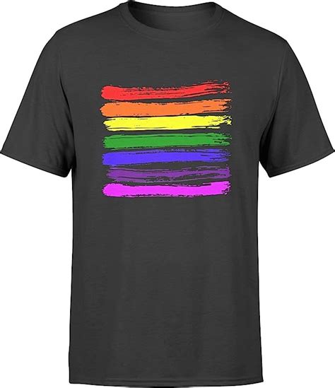 Lgbt Gay Pride Flag Gay Pride Shirts Standard T Shirt Amazon