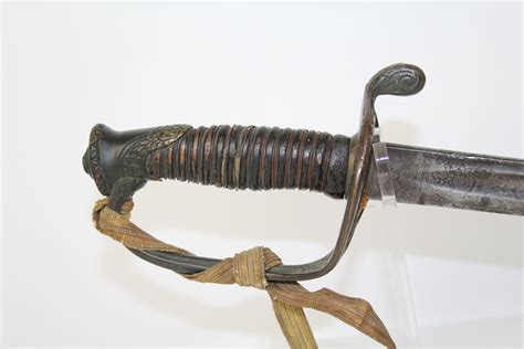Civil War Antique 1850 Foot Officers Saber Sword 005 Ancestry Guns