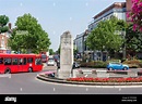 Orpington War Memorial and High Street, Orpington, London Borough of ...