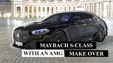 rendering this is what a mercedes maybach s class with an amg makeover could look like