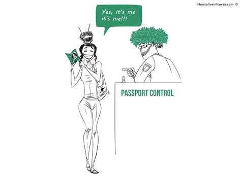 Hawaii Driver License Template