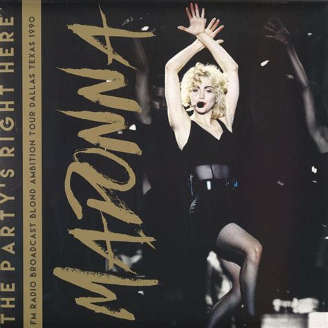 Пластинка Fm Radio Broadcast Blond Ambition Tour Dallas Texas 1990 Madonna Купить Fm Radio