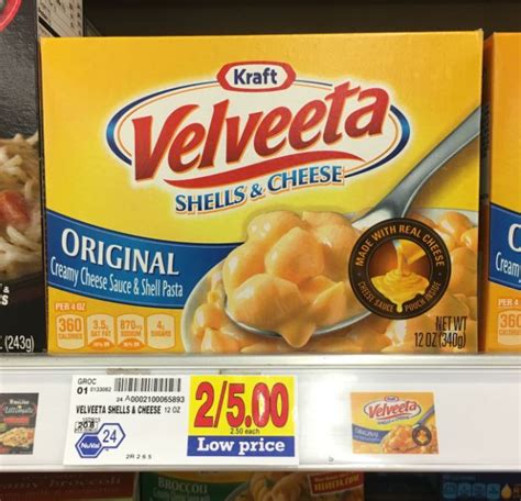 New Kraft Coupon Velveeta Shells And Cheese For As Low As 050 At