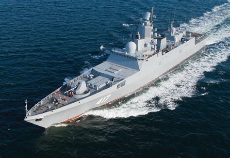 Admiral Gorshkov The Lead Ship Of The Newest Class Of Russian Frigates